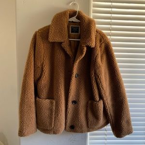 Abercrombie teddy coat